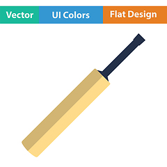 Image showing Cricket bat icon