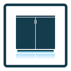 Image showing Office cabinet icon