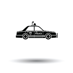 Image showing Police car icon