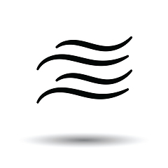 Image showing Water wave icon