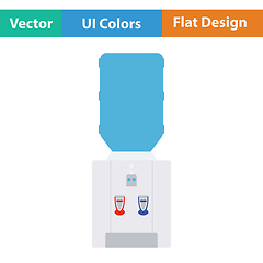 Image showing Office water cooler icon