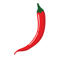 Image showing Chili pepper icon