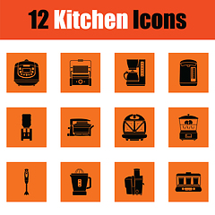 Image showing Kitchen icon set