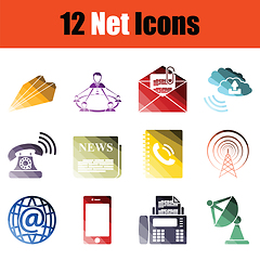 Image showing Communication icon set