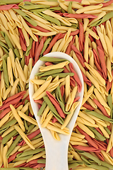 Image showing Fusilli Pulgiesi Italian Pasta Health Food