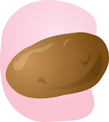 Image showing Potato illustration