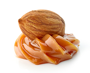 Image showing almond and caramel