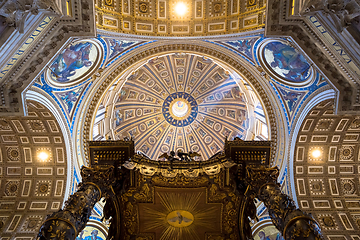 Image showing Saint Peter in Rome: Cupola Decoration