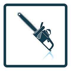 Image showing Chain saw icon