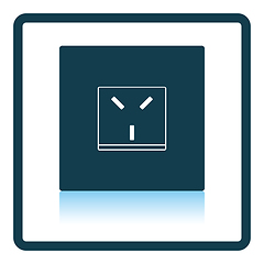 Image showing Israel electrical socket icon