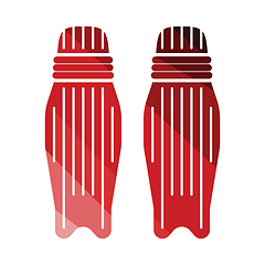 Image showing Cricket leg protection icon