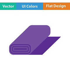 Image showing Tailor cloth roll icon