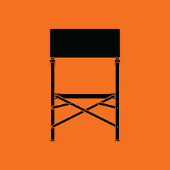 Image showing Icon of Fishing folding chair