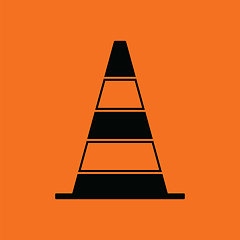 Image showing Icon of Traffic cone