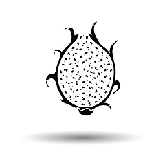 Image showing Icon of Dragon fruit