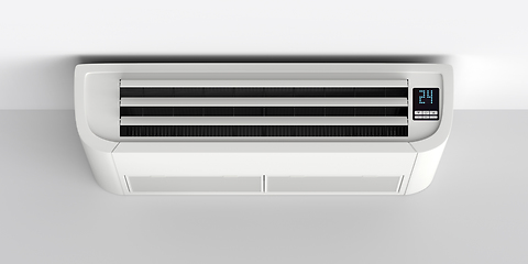 Image showing Ceiling mounted air conditioner
