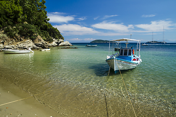 Image showing Colorful Boat