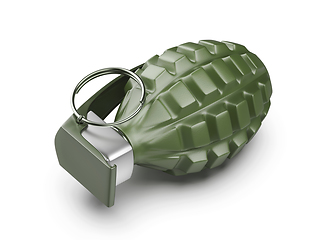 Image showing Military hand grenade
