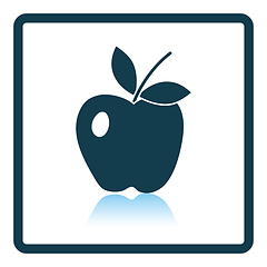 Image showing Icon of Apple