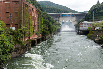 Image showing Dam water release