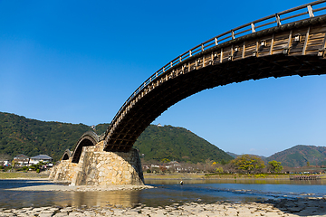 Image showing Traditional old Kintai Bridge