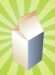 Image showing Milk carton container