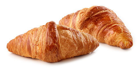 Image showing freshly baked croissants