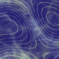 Image showing Abstract wavy lines