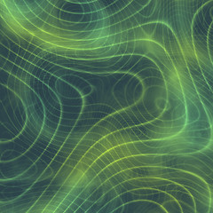 Image showing Abstract wavy lines