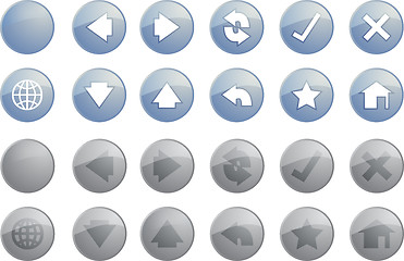 Image showing Navigation icons