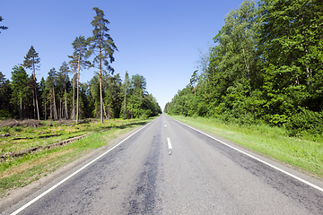 Image showing deforestation and logging