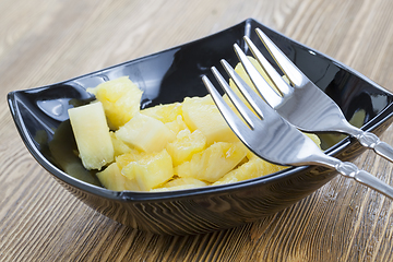 Image showing fresh pineapple