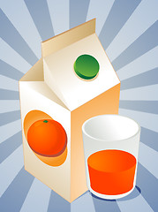 Image showing Orange juice