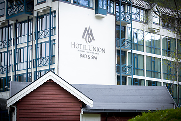 Image showing Union Hotel in Geiranger