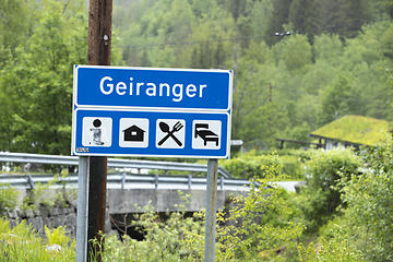 Image showing Geiranger