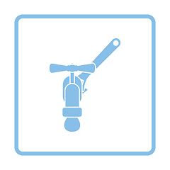 Image showing Icon of wrench and faucet