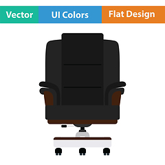 Image showing Boss armchair icon