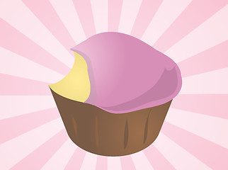 Image showing Cupcake illustration