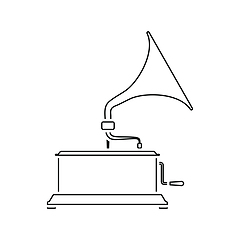 Image showing Gramophone icon