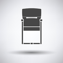 Image showing Guest office chair icon