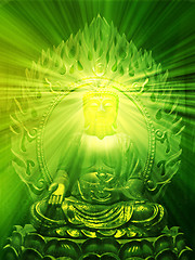 Image showing Buddha illustration