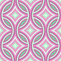 Image showing Abstract retro pattern