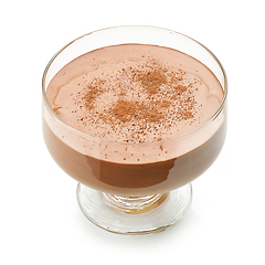 Image showing chocolate mousse dessert