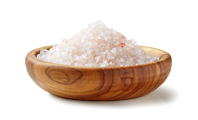 Image showing bowl of pink salt