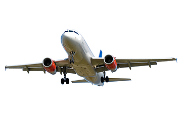 Image showing Plane isolated on a white background