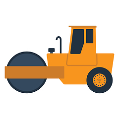 Image showing Icon of road roller