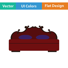 Image showing King-size bed icon