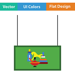Image showing Toys market department icon