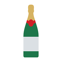 Image showing Party champagne and glass icon