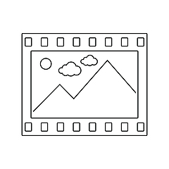 Image showing Film frame icon